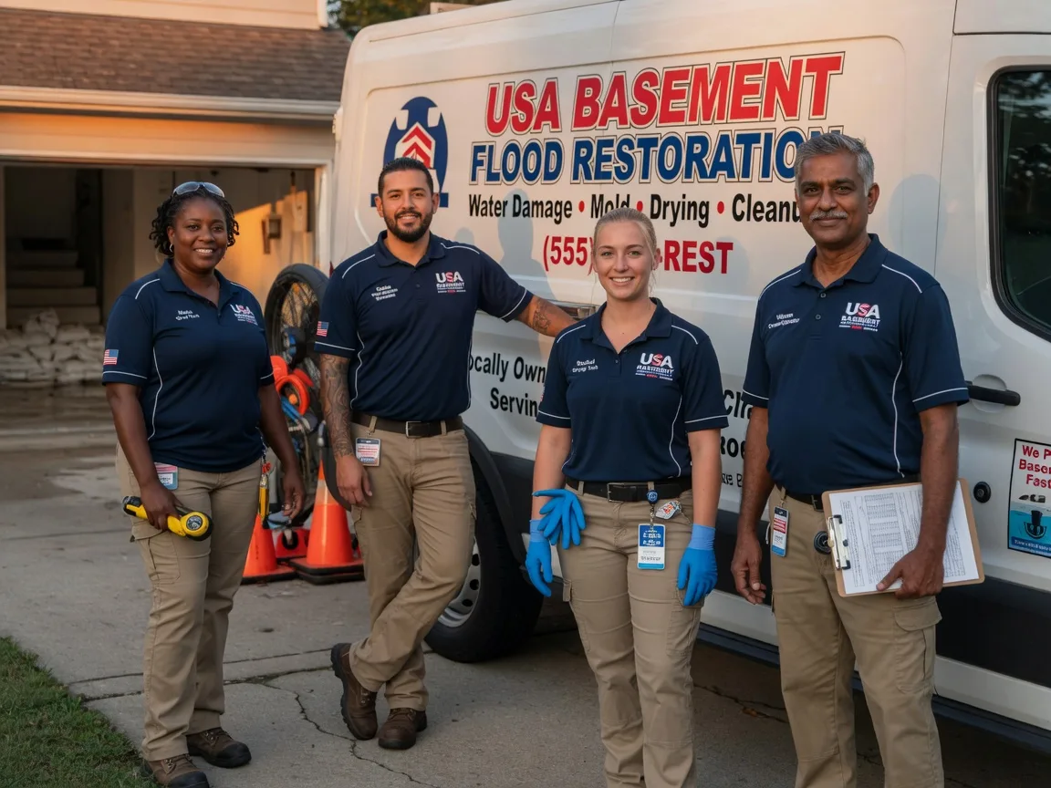 Basement Flood Cleanup company in Bonnie, IL